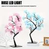 LED Rose Flower Room Decoration Night Light: Modern Home Atmosphere Ornament