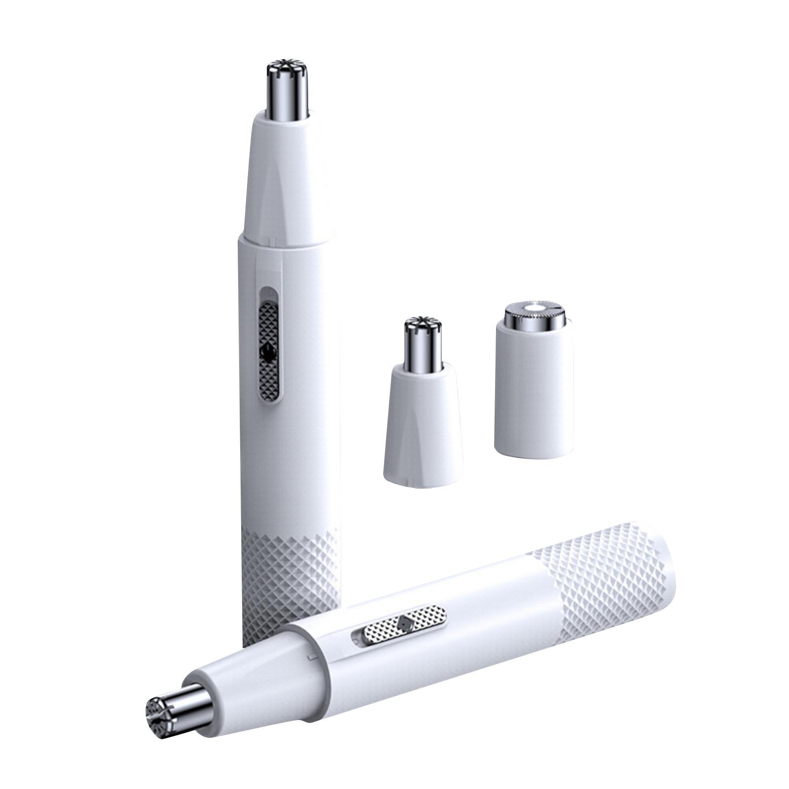 

Электрическая мужская бритва для волос в носу Триммеры для волос в носу Бритва для женщин Триммеры для волос в ушах One Size белый