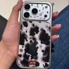 Advanced Dairy Cow Pattern Is Suitable for Apple 17Promax Mobile Phone Case IP16 Epoxy Water Condensation 15 Europe, America 14 Large Holes 13