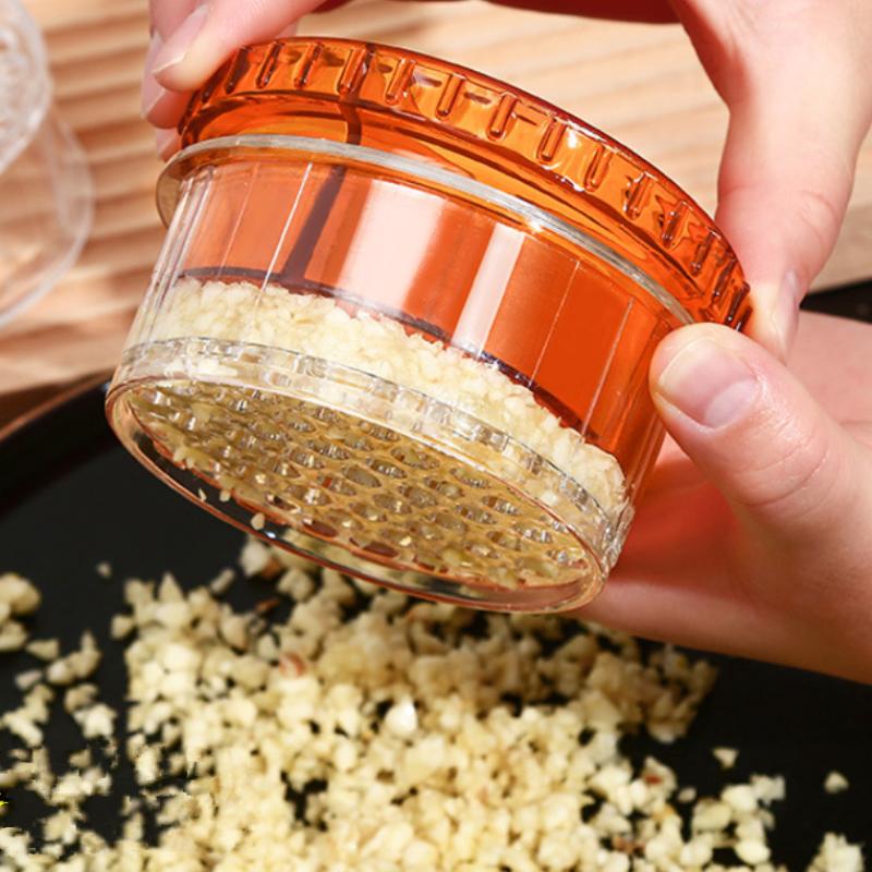 Kitchen Multifunctional Garlic Crusher Manual Garlic Press Roll Crusher Chopper Home Appliance Kitchen Gadgets Accessories