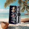 Till Lindemann, Lead Singer of the German Heavy Metal Rock Band Rammstein, Outdoor Camping Vacation Swimming Beach Scarf Decorative Blanket F9