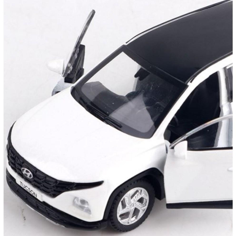 Hyundai Tucson 2020 Diecast Minicar - Cremeweiß Perlmutt Edition
