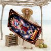 Fc Bayern München Galaxy Frame Customized Name Beach Towel Quick-Dry Soft Microfiber Suitable for Swimming Gym Camping Yoga Vacation