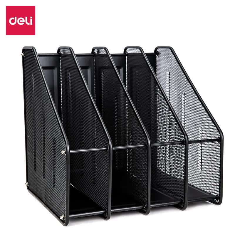 Deli 4-Tier Metal Mesh Desktop File Sorter