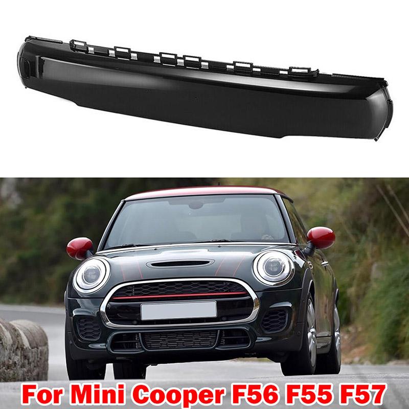 ABS Plastic Car Front Bumper Number Plate Cover 51117337791 for Mini Cooper F56 F55 2013-2019 Cabrio F57 2014 2015 2016-2019