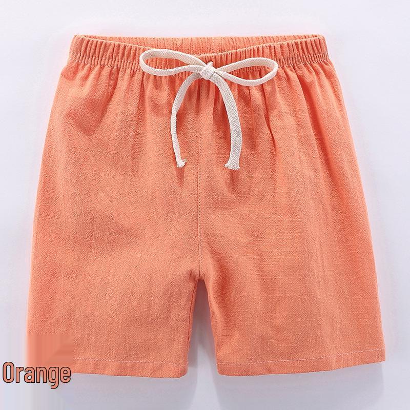 Children s Lightweight Cotton Shorts: Summer Sports Home Pants (Boys & Girls) 100 cm
