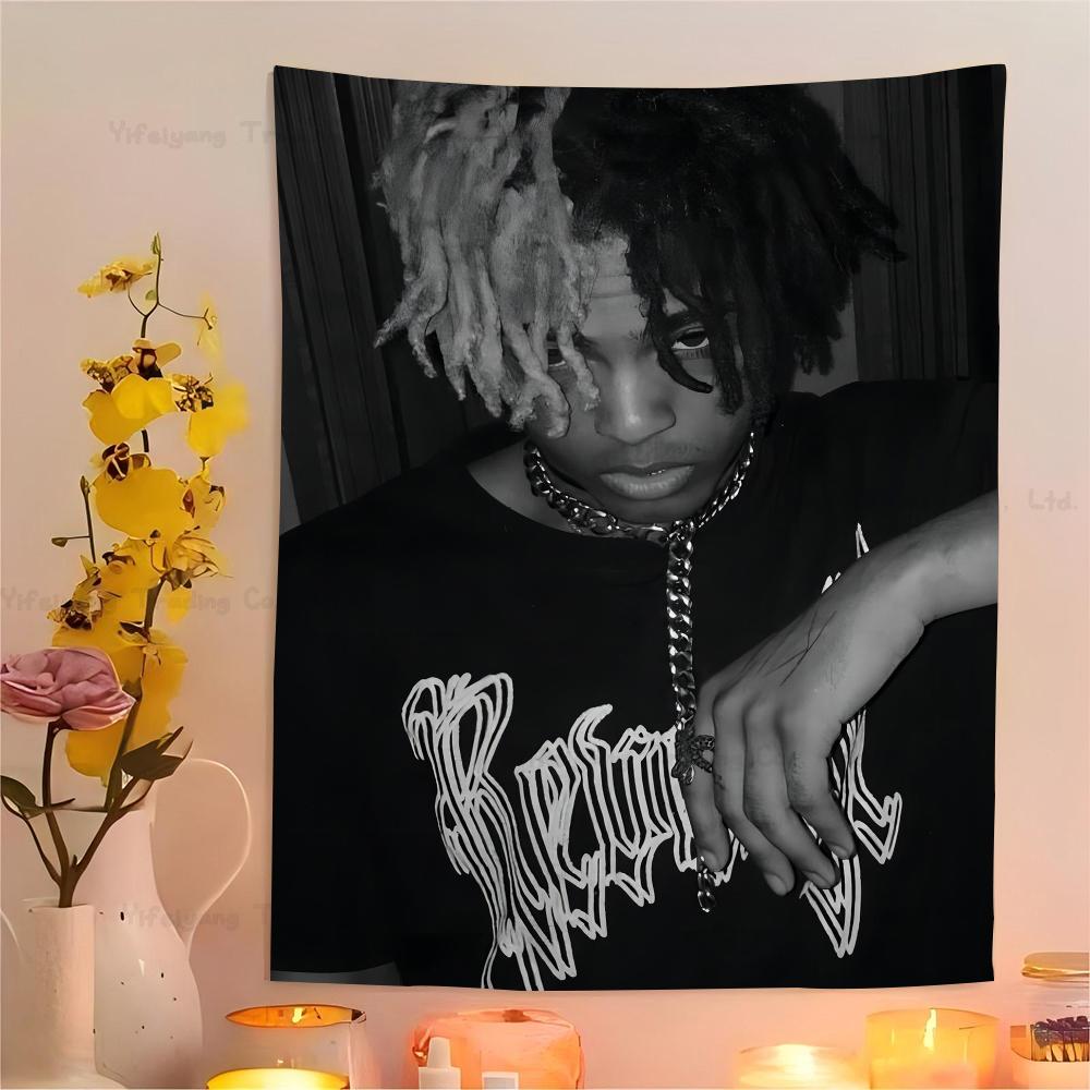 

Hip Hop ZXXXTentacion Anime Tapestry Cheap Hippie Wall Hanging Bohemian Wall Tapestries Mandala Home Decor 74x94cm(29x37in)