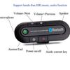 HOt Sale Wireless Handsfree Car Bluetooth 4.1 Sun Visor  Speaker Speakerphone MP3 Music Player Car Charger