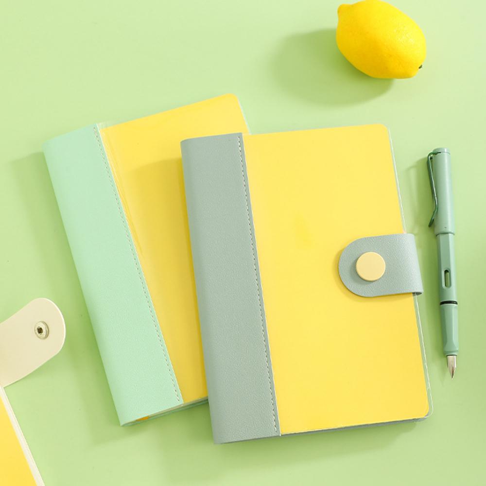 (Logo kann eingraviert werden) A5 Leder Schnallen Notizbuch, Studenten Tagebuch, Geschäftssitzungsprotokolle, Notizblock, Fachheft