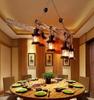 Vintage Industrial Wood Chandelier for Restaurants & Cafes