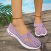 Fashion 2025 New Women's Sports Shoes, Fashionable, Breathable, Lightweight, Non-slip, Wear-resistant, Casual Sports Shoes, Flat Shoes