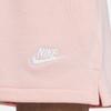 Nike Solid Color Brand Logo High Waist Shorts Men Shorts Pink DX0731-686