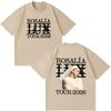 Rosalia LUX Tour Album 2026 Merch T Shirts Summer Unisex Women Tees Casual Cotton Oversized Tshirt Harajuku Couple Funny Tshirts