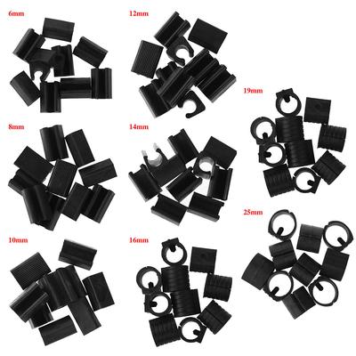 10Pcs U-Type Non-Slip Office Chair Feet Tube Wrap Pads Stool Foot Opening Cushion Covers Steel Tube Clamps Floor Protectors