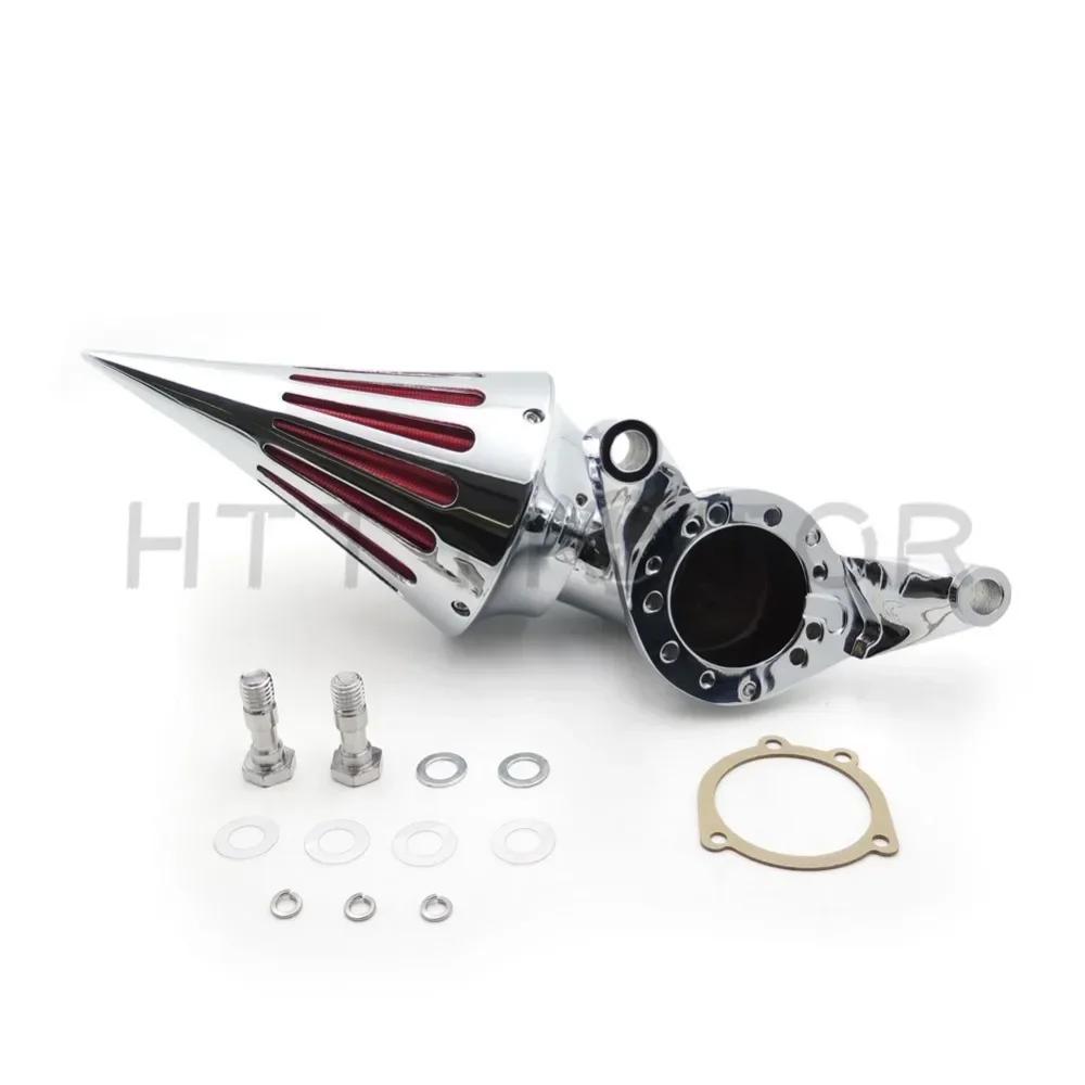 Spike Lufteinlassfilter für Harley Davidson CV Vergaser Delphi V-Twin Chrom Zubehör Motorradteile