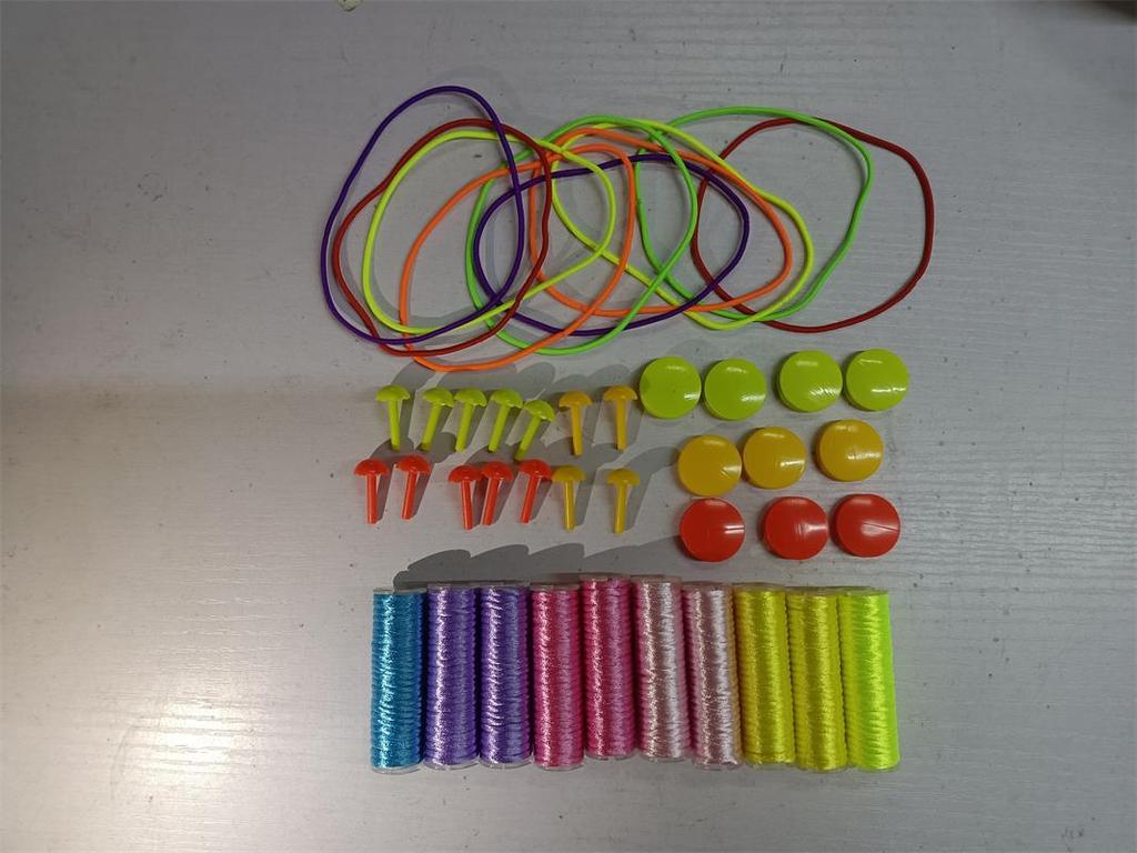 Handcrafted Bracelet Weaving Kit – Colorful Cords for Creative Play