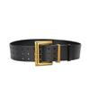 Three-breasted Belt Extra Wide Coat Belt Stylish Women's Belt with Unique Buckle Decoration