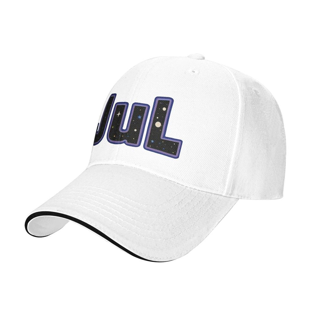 JUL Logo de rappeur Chapeau réglable Casquette de sport d'automne pour femmes et hommes Casquette de baseball Hip Hop Nouvelles casquettes d'extérieur