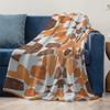 Watercolor Geometric Print Soft Plush Fleece Blanket Throw Sofa Bed Decorative Cushion Cover Gift