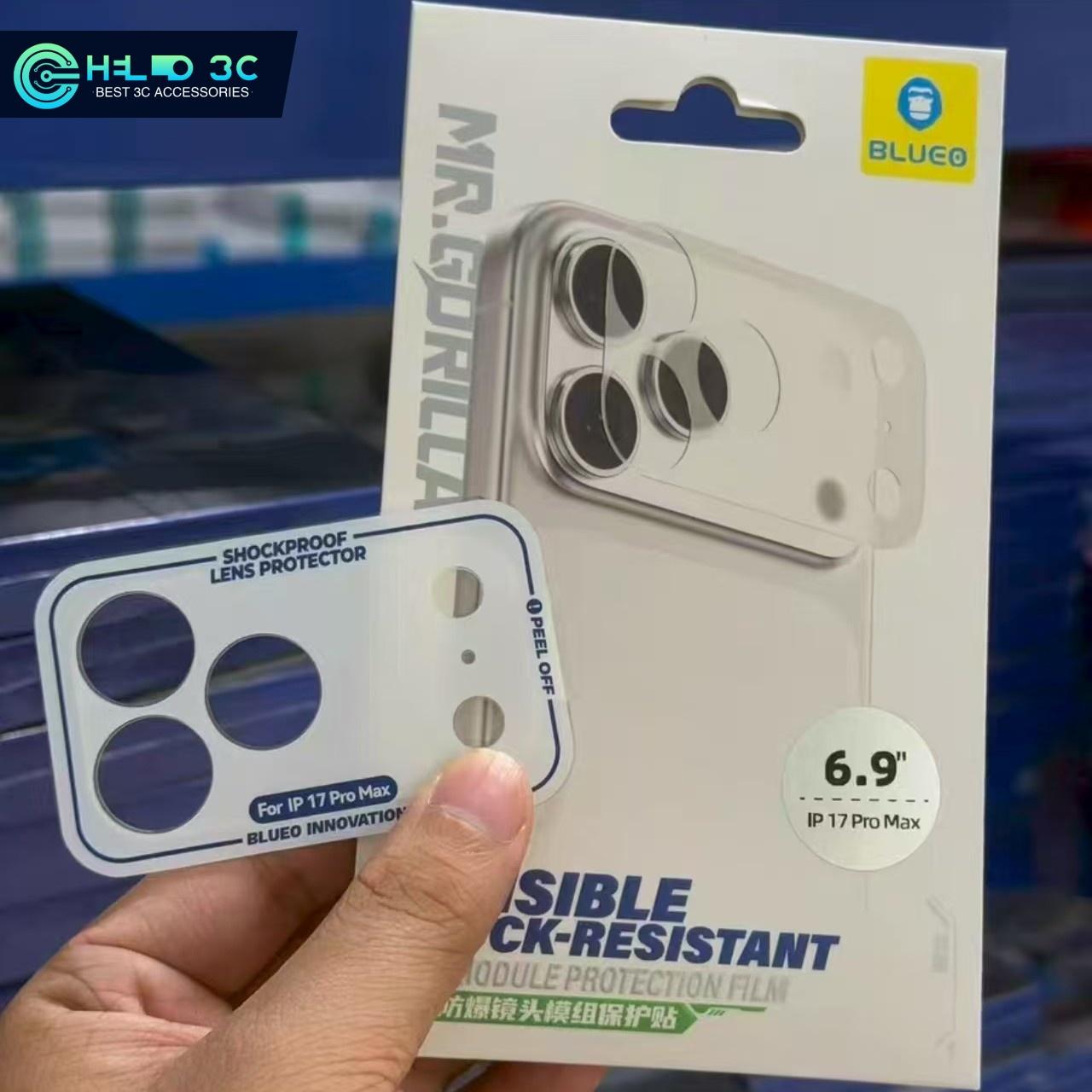 

Blueo Защита модуля камеры для iphone 16/17 защита камеры ультратонкая для iphone 17 pro max защита камеры
