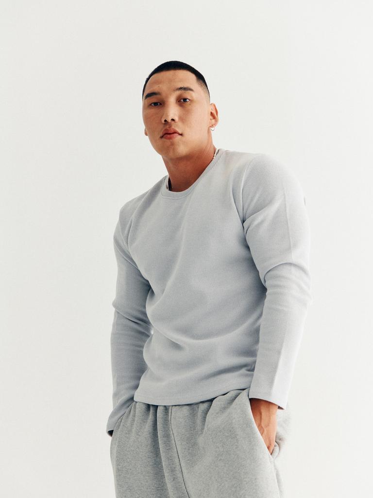 GOZER Saka Long Sleeves_Washed Gray