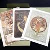 [USED] Alphonse Mucha Art Collection "Alphonse Mucha" Framed Edition with 3 Leaves