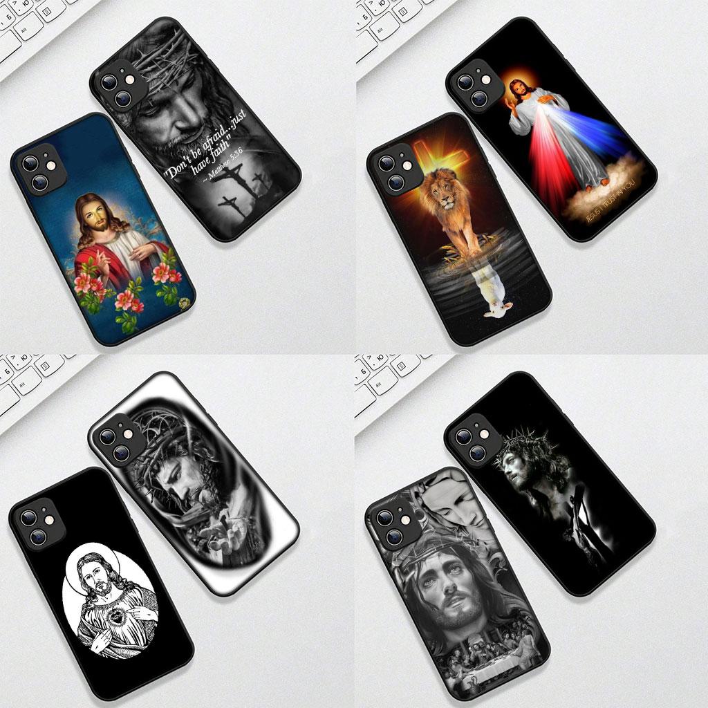 Phone Cover for Xiaomi Redmi 15 9A 9C NFC 7A 9T Note 9 8 7 8T 15c A5 Casing Case God Jesus Christian Jehovah Cross Christ