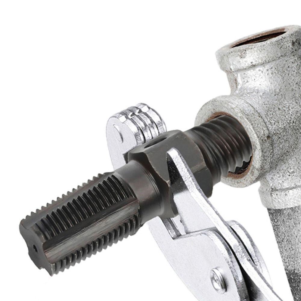 Double Head Screw Extractor Pipe Threader 1/2 Inch 3/4 Inch Easy Out Broken Bolt Remover Dual-use Reusable