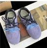 Fashion 2025 New Designer Women's Sneakers Lace Up Mixed Color Ladies Casual Sports Shoes Fashion Chunky Sneakers Comfortable Flat Shoes