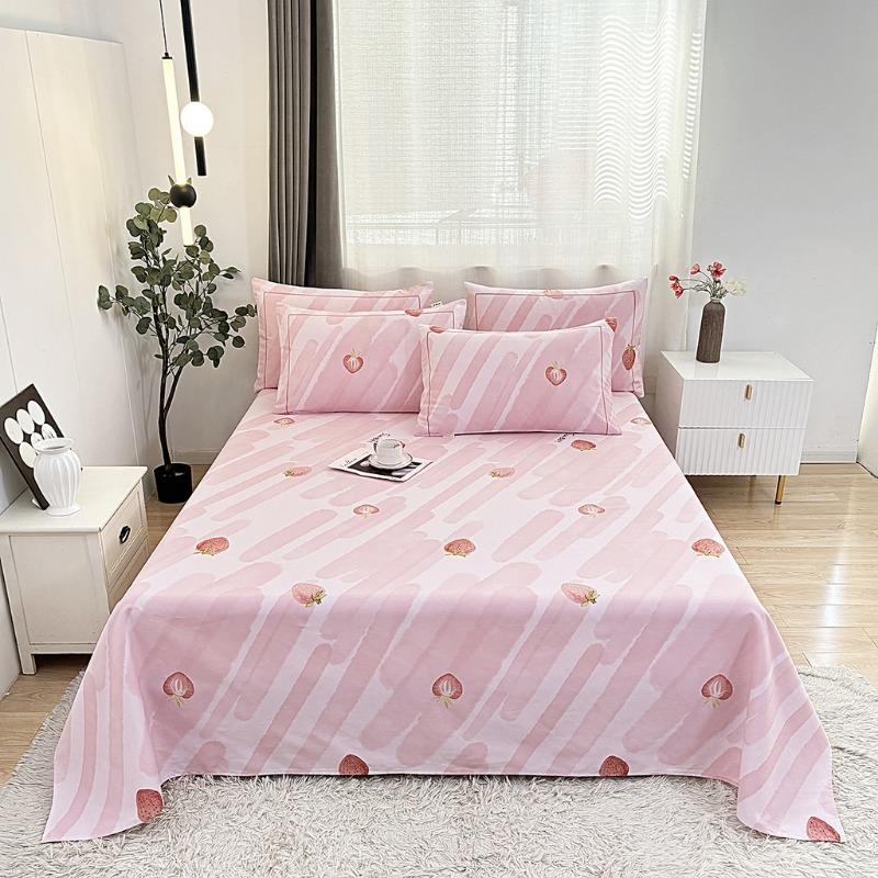 Haushalt doppelt verdickt altes grobes Tuch Bettlaken Einzelstück Baumwolle Steppdecke Laken Studentenwohnheim Einzelbett reine Baumwolle