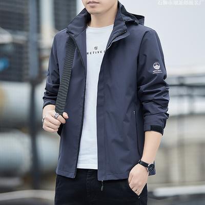 Men's and Women's Jackets, Korean Version of Trendy Spring and Autumn Couples' Windproof Tooling Jackets