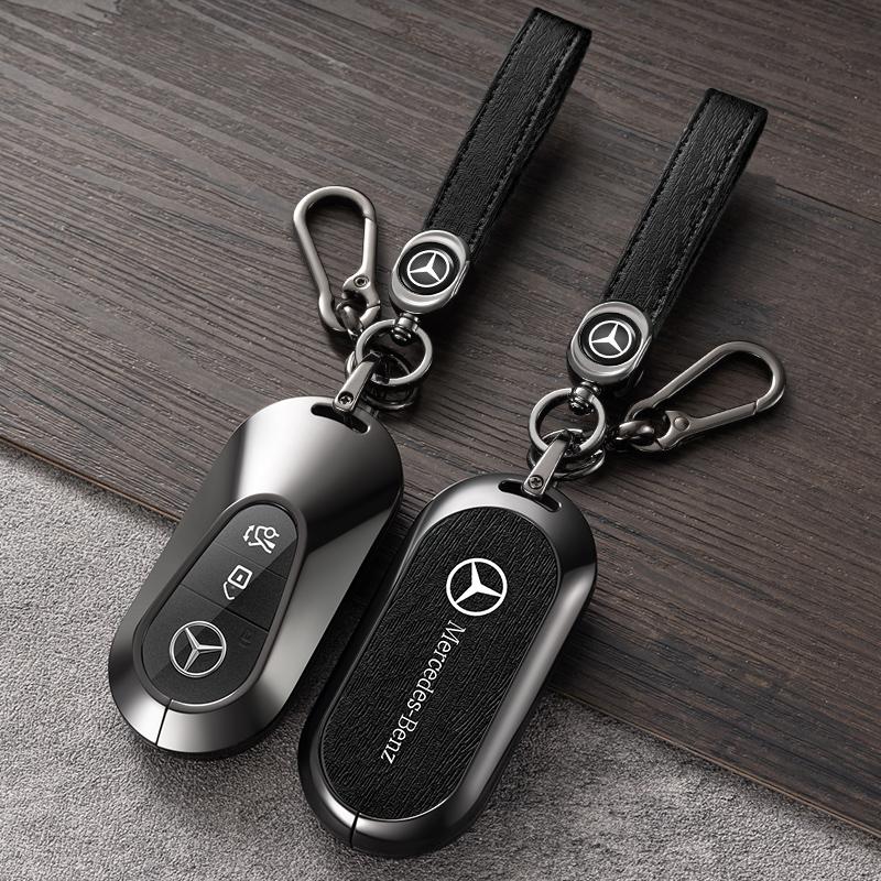CRS1 Zinc Alloy Car Remote Key Case Cover Shell For Mercedes Benz C S A Class W206 W223 S350 C260 C300 S400 S450 S480 S500 Accessory