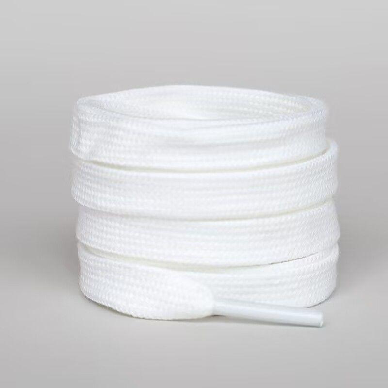 

1970-ті роки Чиста бавовна Плоскі шнурки для чоловічих та жіночих парусинових туфель - Білі, Молочні, Чорні 100CM (5 Pairs of Eyelets)