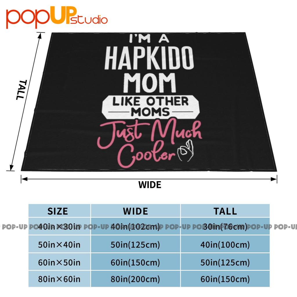 I‘M A Hapkido Mom Like Other Mom Just Much Cooler Ultra-Soft Blanket Quilt Winter Sofa Cover Bed Covers