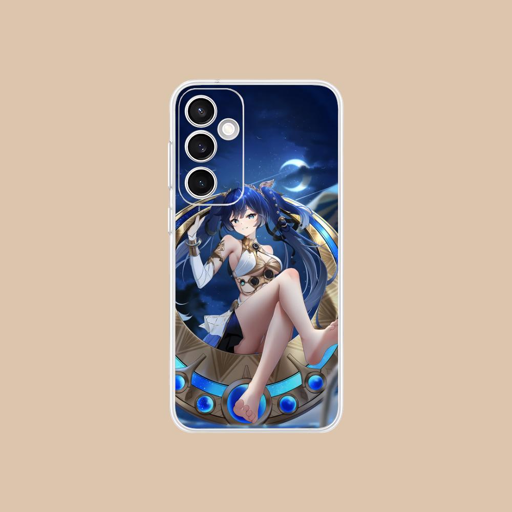

Wuthering Waves Luno Phone Case for Samsung Galaxy S25 S24 S23 S22 S21Plus FE Ultra Clear Colorful Cover Cellphones Pretty Galaxy S25+