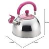 Yoshikawa SJ1686 BOTAN Whistling Kettle, 0.6 Gal (