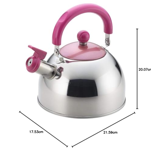 Yoshikawa SJ1686 BOTAN Whistling Kettle, 0.6 Gal (