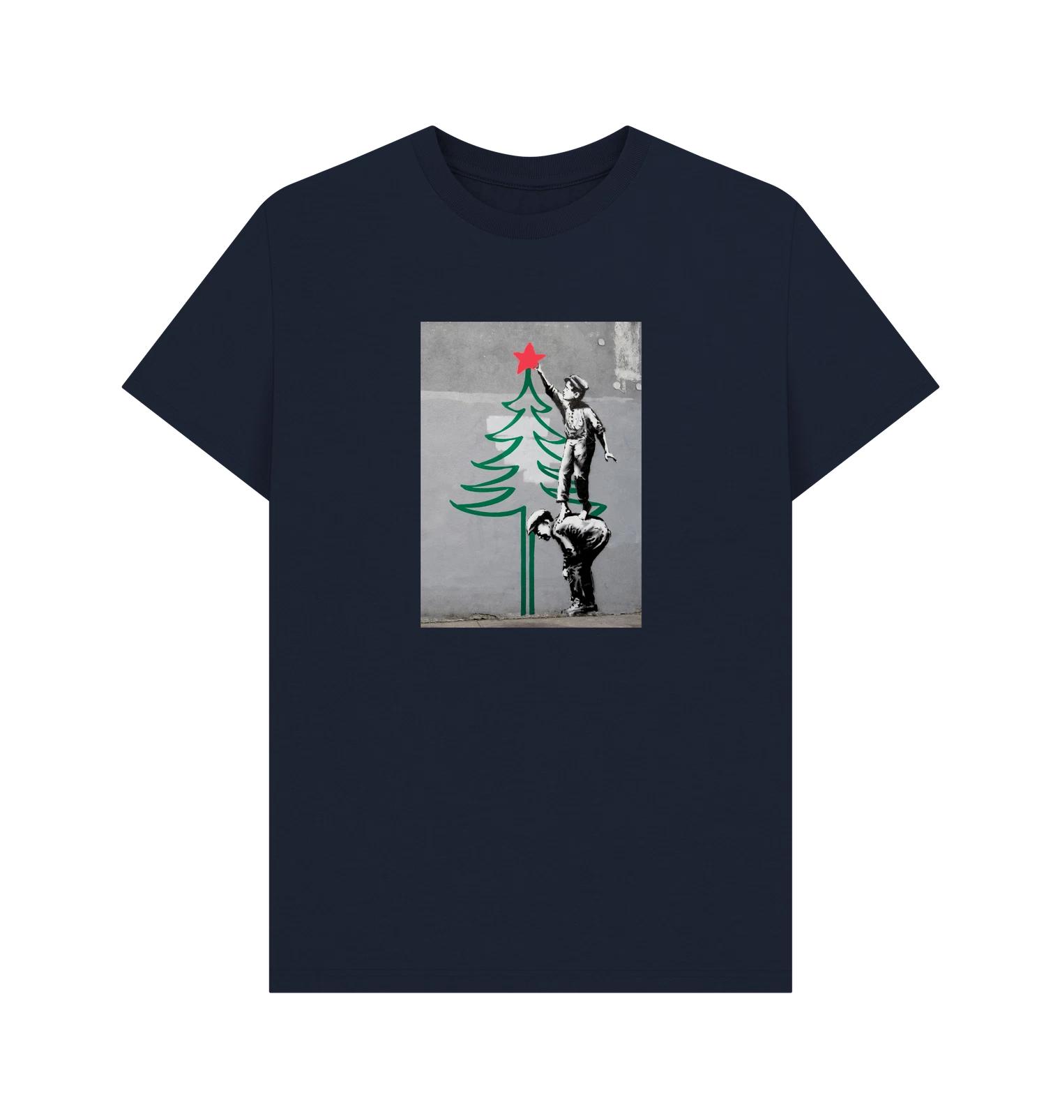 PREMIUM OFFICIAL APOH APOH Multi Mona Lisa Navy T-Shirt L