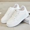 White Shoes Women's Spring New Women's Tennis Shoesstudent Round Toe High Heels Women's Shoes Sports and Casual Shoes