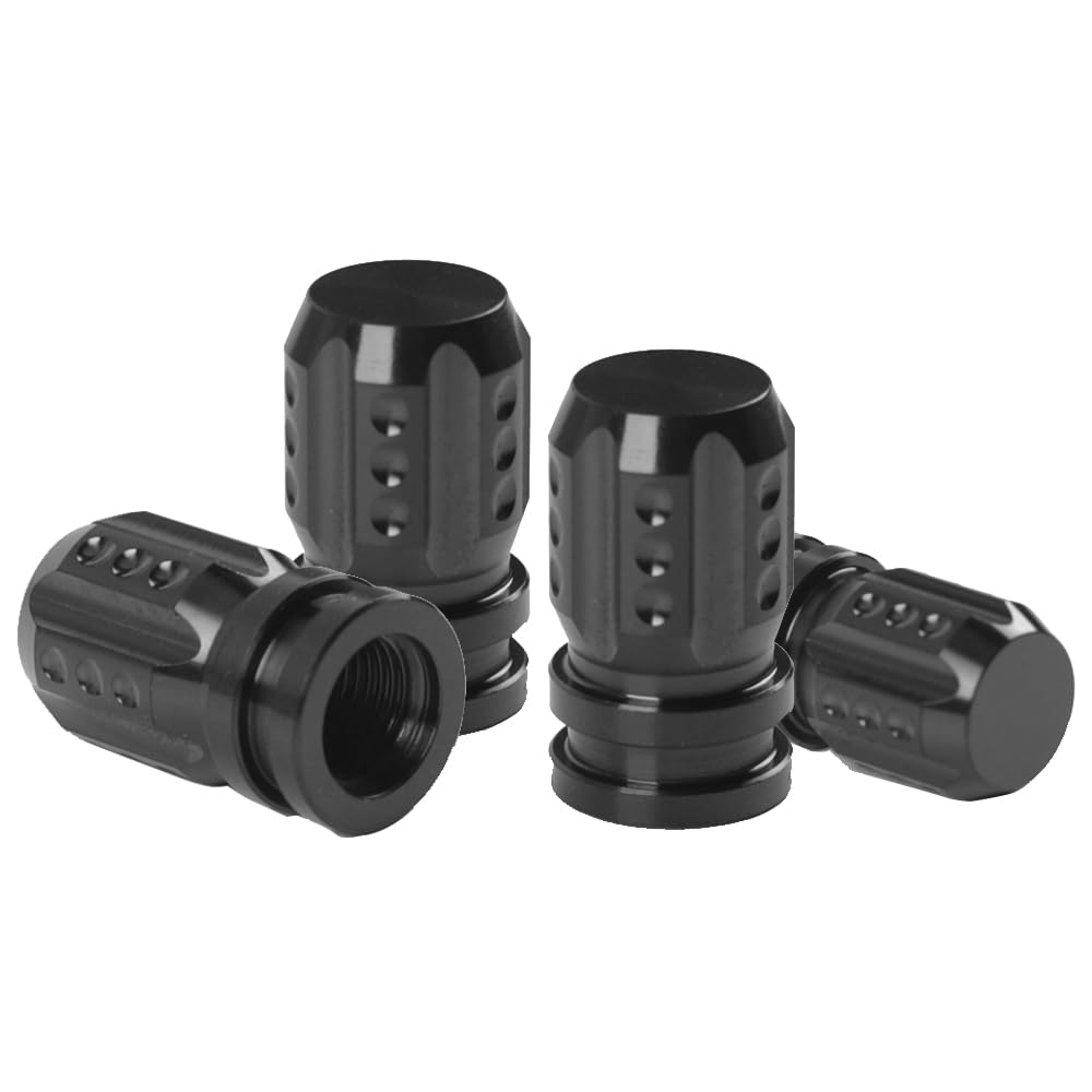 

SAWAKAKI Air Valve Cap for Automobile Bike Tire Valve Air Cap Titanium Alloy Dress TypeB чёрный