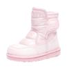 Winter New Design Girls Boys Kids Snow Boots High-Top Cotton Shoes Waterproof Warm Plush Lined Outdoor Sports Skiing Shoes