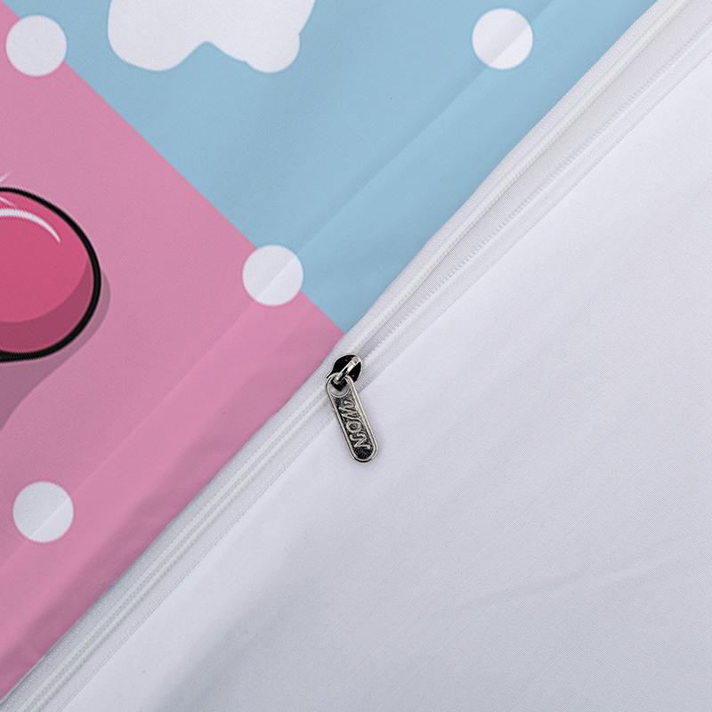 Unicorn Pink And Blue Cotton Duvet Cover Bed 150 Comforter Sets King Size Bedding Set Couple Bed Quilt Covers 220x240 Double