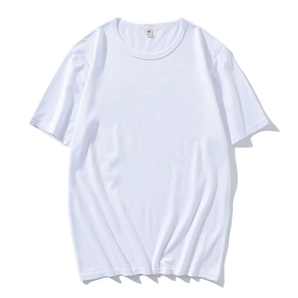 Fashion Unisex White T-Shirt Cotton Summer Tees Deluxe Album Graphic T Shirt for Men Women