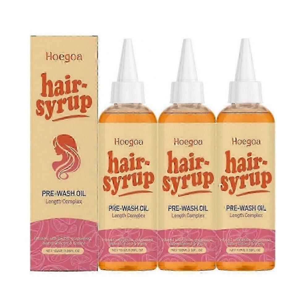 3X Rapunzel Hair Syrup Pre-Wash Oil Treatment Boost Hair Growth 100ml