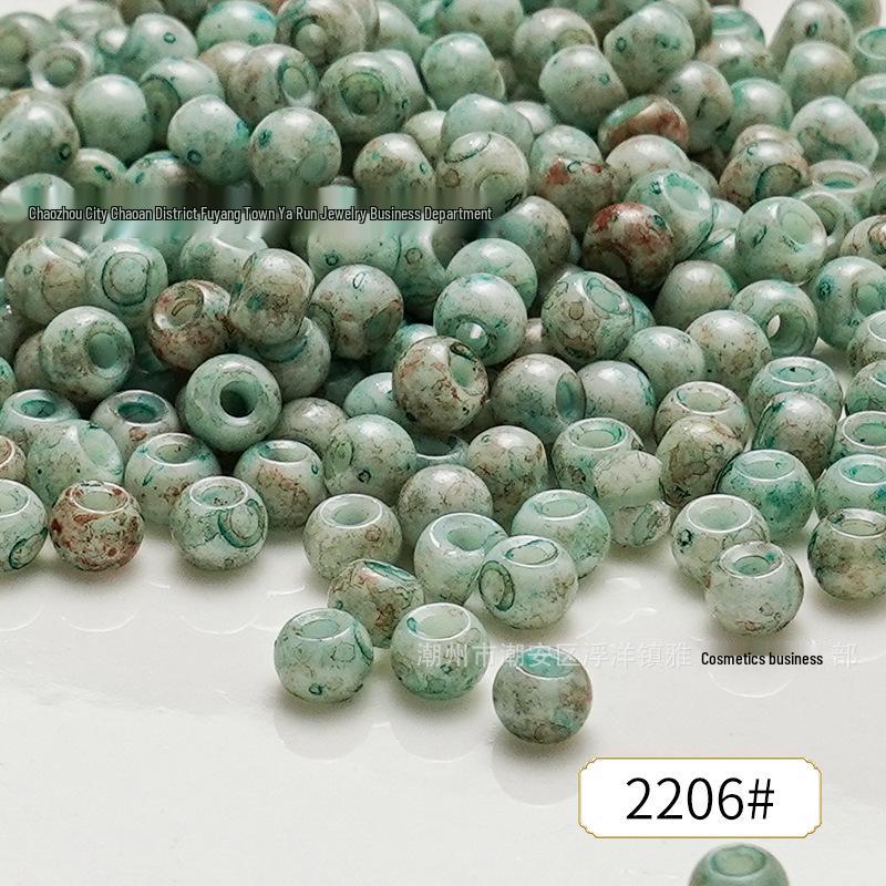 4mm Picasso Glass Seed Beads for DIY Jewelry: Bracelet, Necklace, Ring Accessories