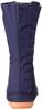 Works Homme Men's Tabi Socks with Resin Toe Cap, 10 Large Seams, Navy, Size 24.5 Cm (100-10)
