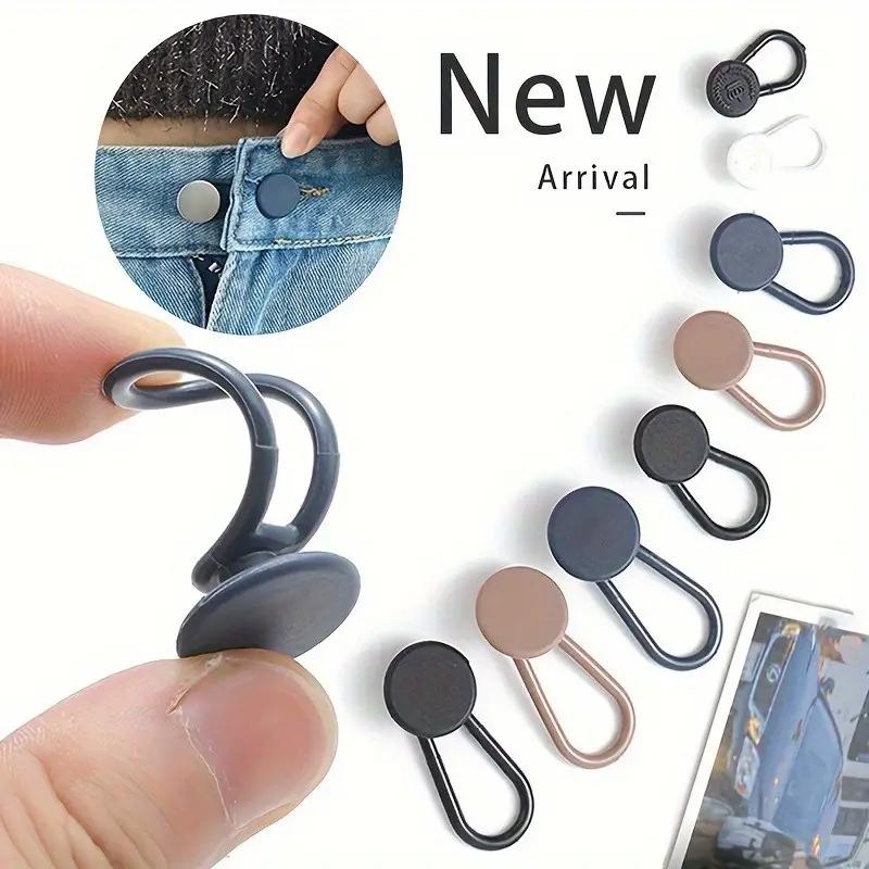 10Pcs/set Pants Extender Buttons Flexible Waist Extenders for Jeans Pants for Women & Men Jeans Skirt Extender Buttons