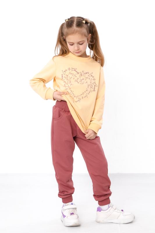 Girls' Sportswear Set with Sweatshirt and Joggers Any season 6063-057-33-7-1 HC