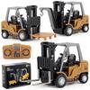 Mini RC Crane Truck with Adjustable Speed and Lift, Remote Control Forklift Engineering Vehicle Toy for Kids