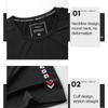New Ice Silk T-shirt Men's Round Neck Loose Summer Casual Sport Travel Solid Color Plus Size L-9XL